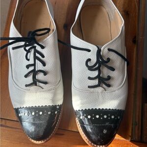 Kate Spade Classic Black and White Dress Shoes